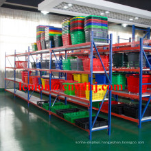 Manufacturer Supermarket Plastic Handle Rolling Shopping Basket